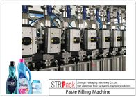 Şampuan / Duş Jeli / Yumuşatıcı için PLC Inline 8 Heads Merhem Dolum Makinesi