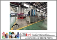 Plastik Şişe 100BPM İçin Kol PVC Etiketleme Makinesi Shrink