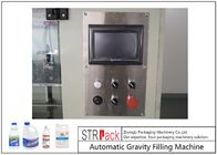 Tuvalet Temizleyici / Aşındırıcı Sıvı 500ml-1L için Otomatik Yerçekimi Şişe Dolum Makinesi